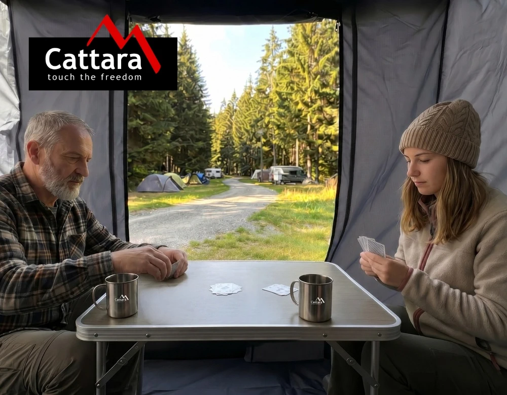 Cattara Palapinė prie markizės Sapri Plus 200x250 cm PU2000mm