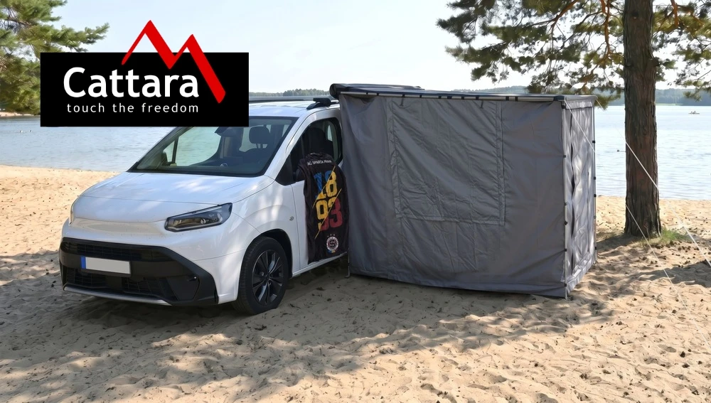 Cattara Palapinė prie markizės Sapri Plus 200x250 cm PU2000mm