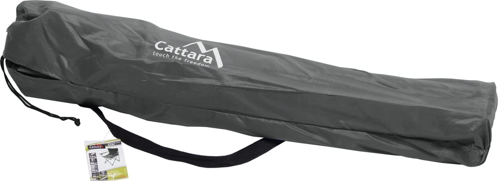 Cattara Sulankstoma stovyklavimo kėdė BARI, pilka