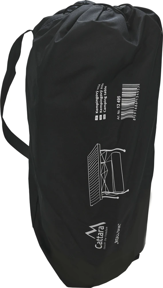 Cattara Sulankstomas turistinis stalas ROLL DUE 118x70 cm