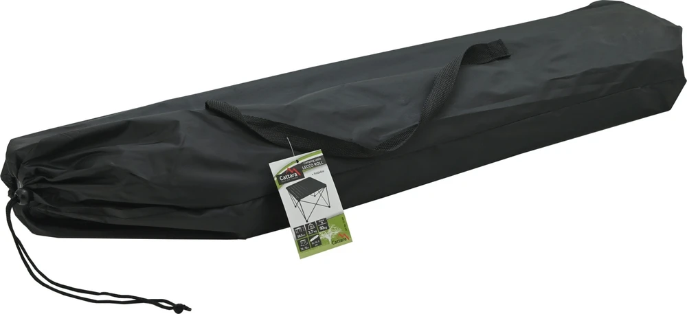 Cattara Sulankstomas turistinis stalas LECCO ROLL, 70x70 cm