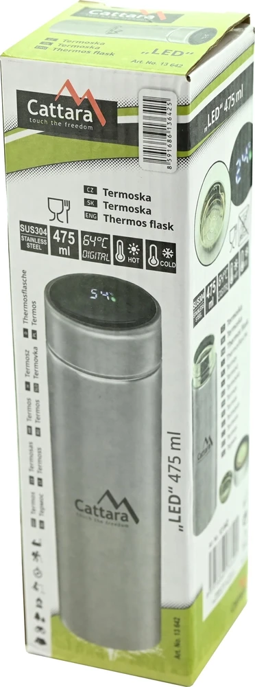 Cattara Termosas su LED 475 ml