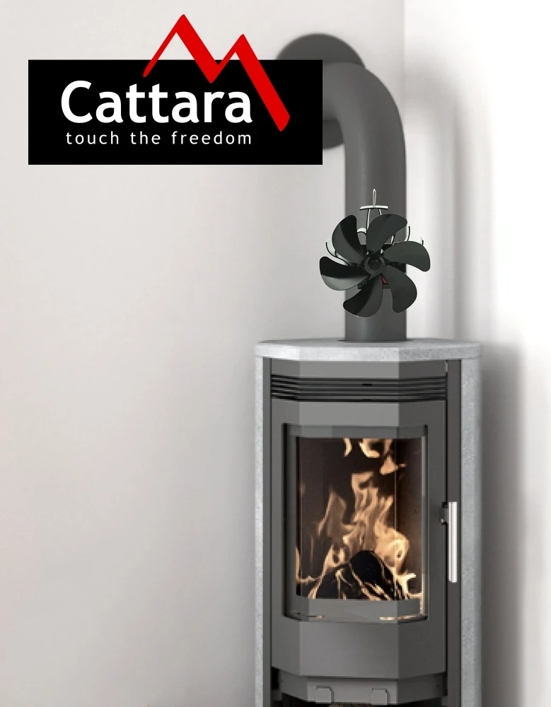 Cattara THRONE židinio ventiliatorius dūmtraukiui 160 mm