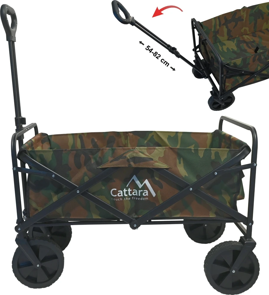 Cattara Sulankstomas turistinis vežimėlis TROGIR ARMY