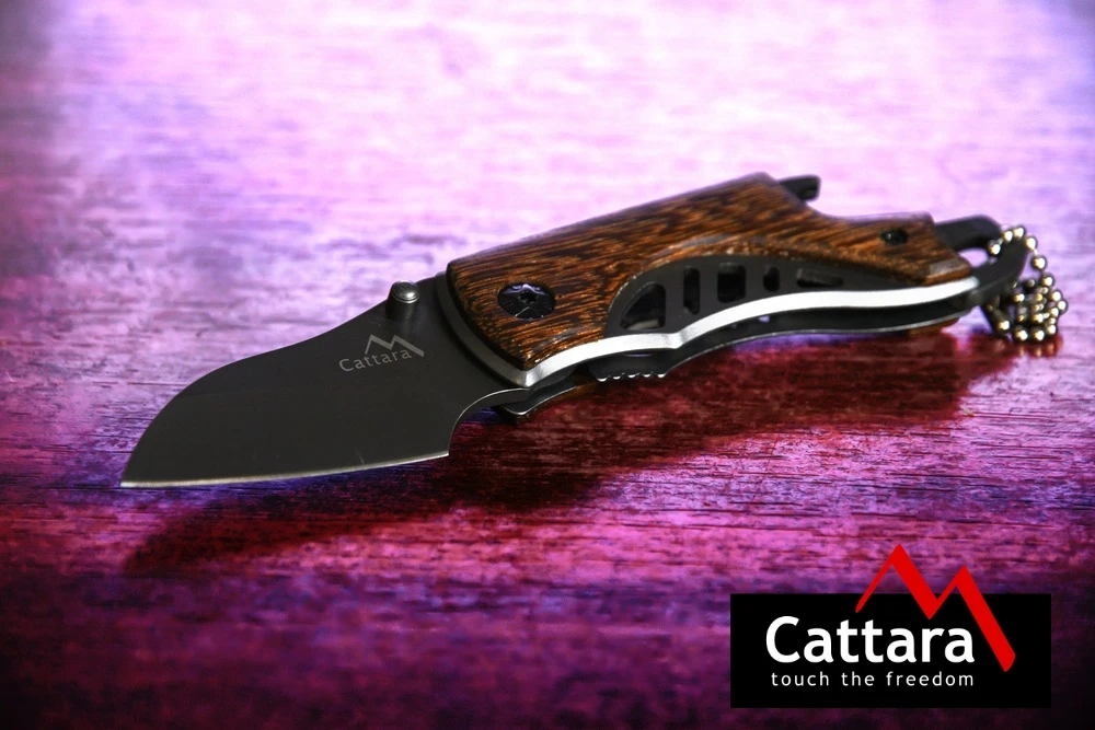 Cattara Sulankstomas peilis RIB su apsauginiu fiksatoriumi 14 cm