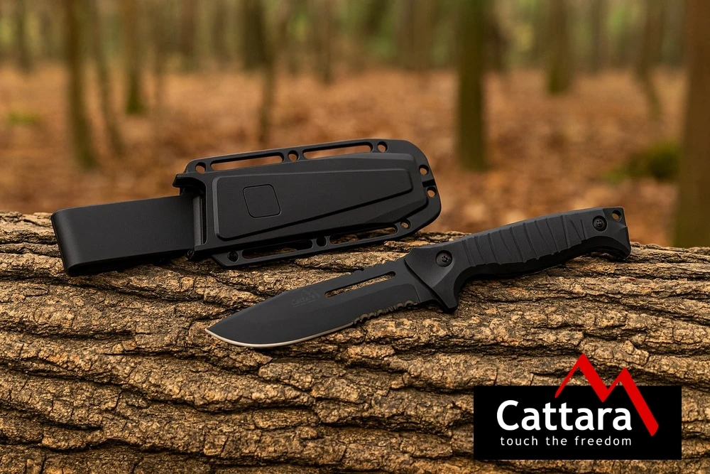 Cattara WARRIOR durklas 22,5 cm su dėklu