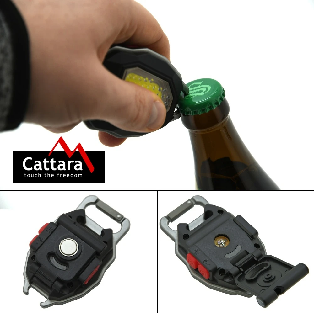 Cattara Žibintuvėlis COB 560lm MULTI EMBLEM su žiebtuvėliu
