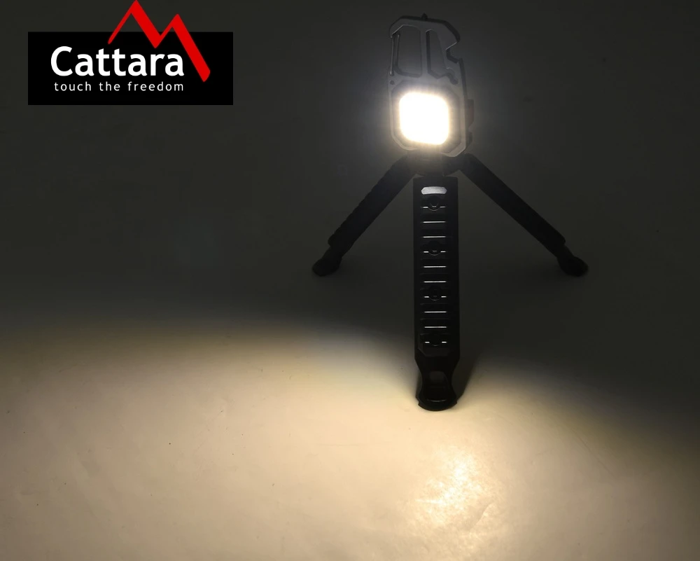 Cattara Žibintuvėlis COB 600lm MULTI TRIPOD su stovu