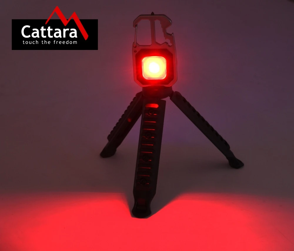 Cattara Žibintuvėlis COB 600lm MULTI TRIPOD su stovu