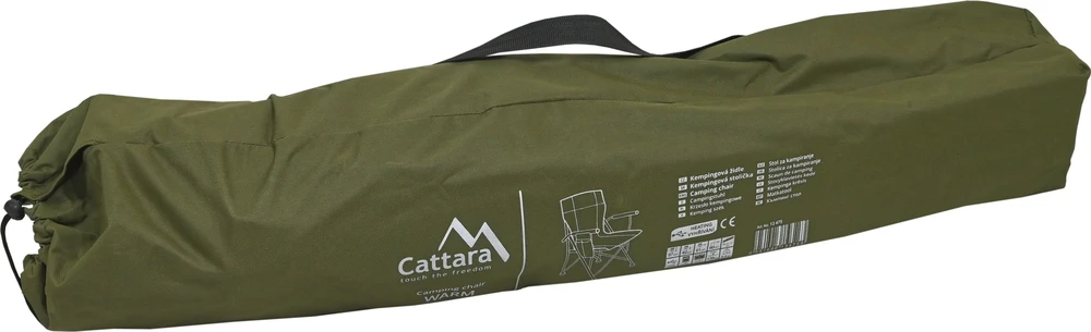 Cattara Sulankstoma turistinė kėdė WARM su pašildymu