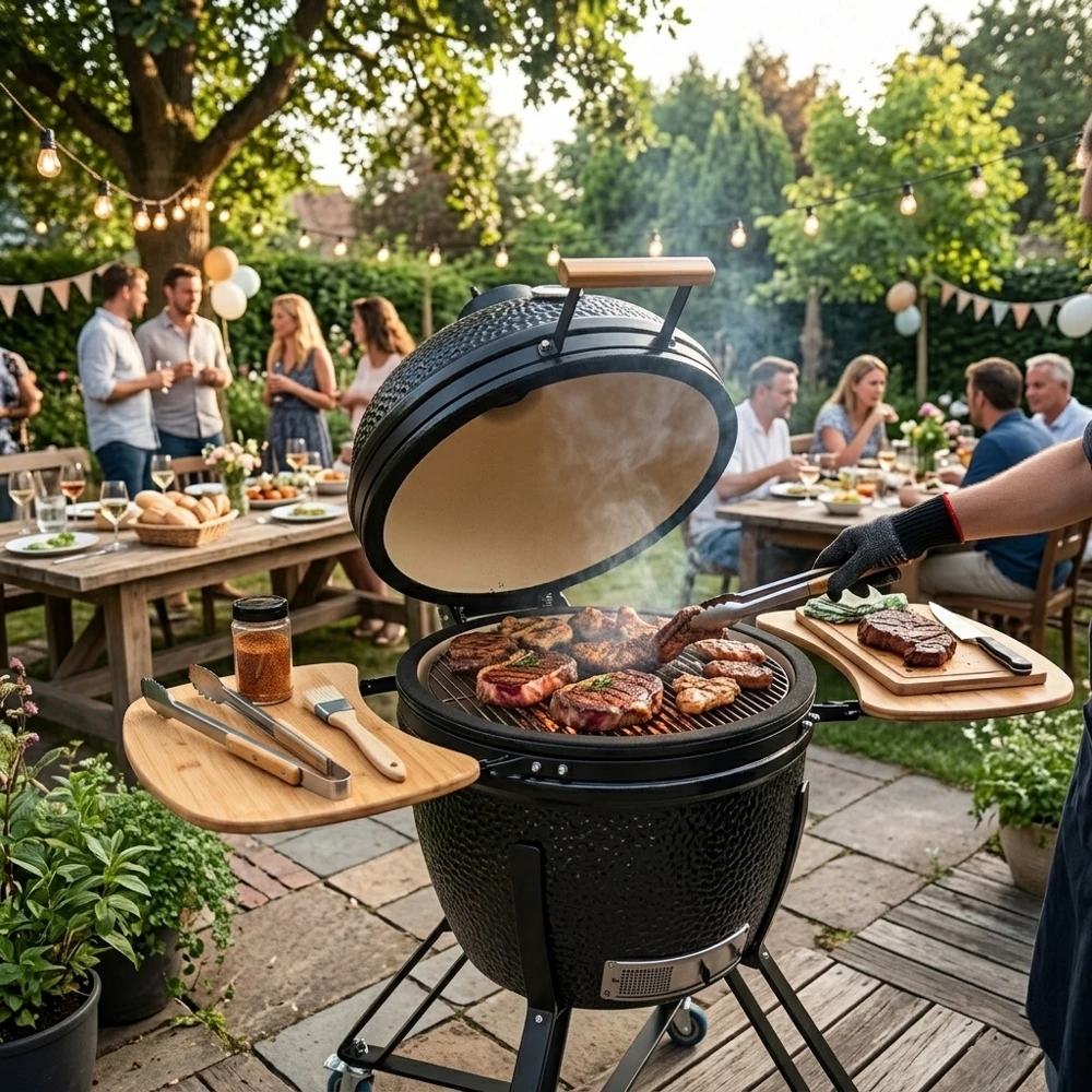 Ceramic Kamado Grilis inSPORTline Pyrexo 24”