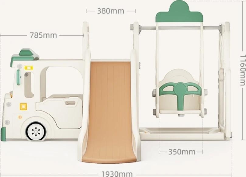 Children’s Slide & Swing inSPORTline Tedomino