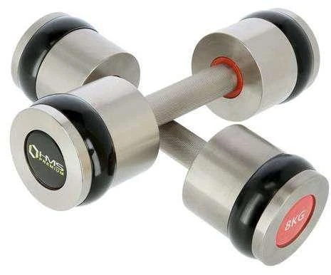 Chromuotas hantelis HMS HH - 2 x 9kg