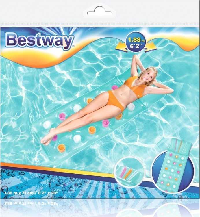 Čiužinys 188 71cm BESTWAY Mėlyna