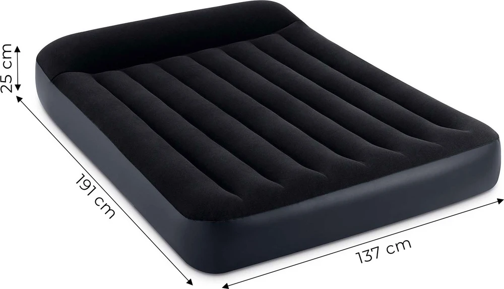 INTEX Pripučiamas čiužinys-lova 191x137x25 cm (64142)