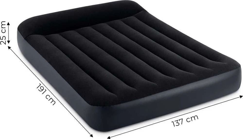 INTEX Pripučiamas čiužinys-lova 191x137x25 cm (64142)