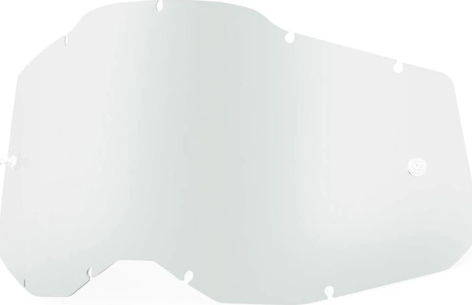 Clear Replacement Lens for Motorcycle Goggles 100% Strata 2/Accuri 2/Racecraft 2