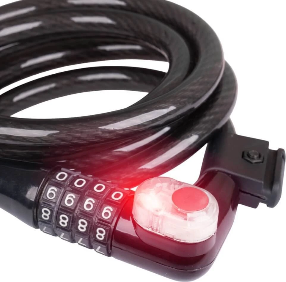Kodinė spyna W-TEC Bahrand 12*1800 mm su LED lempute