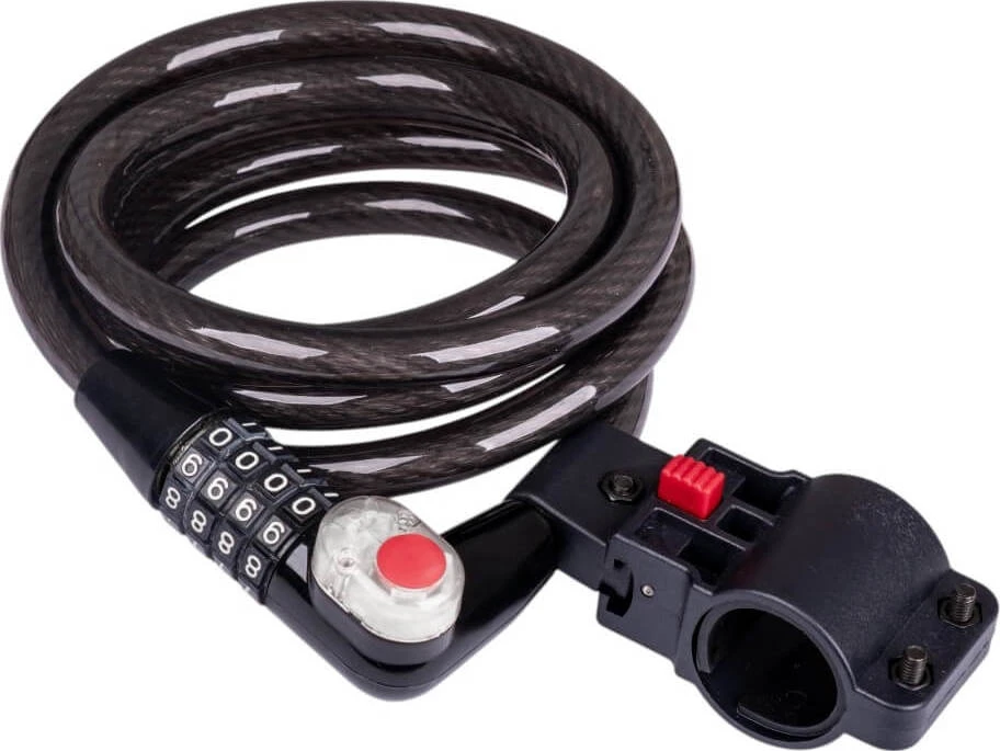 Kodinė spyna W-TEC Bahrand 12*1800 mm su LED lempute