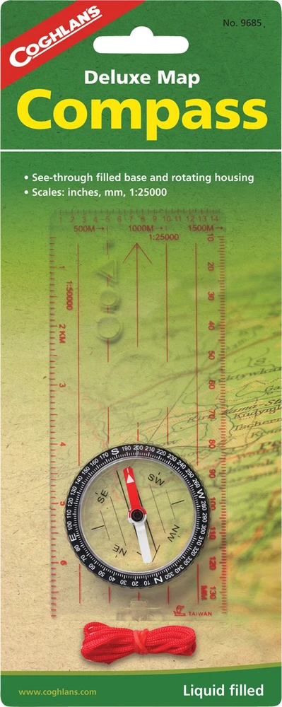 Kompasas Coghlans Map, 16x6cm