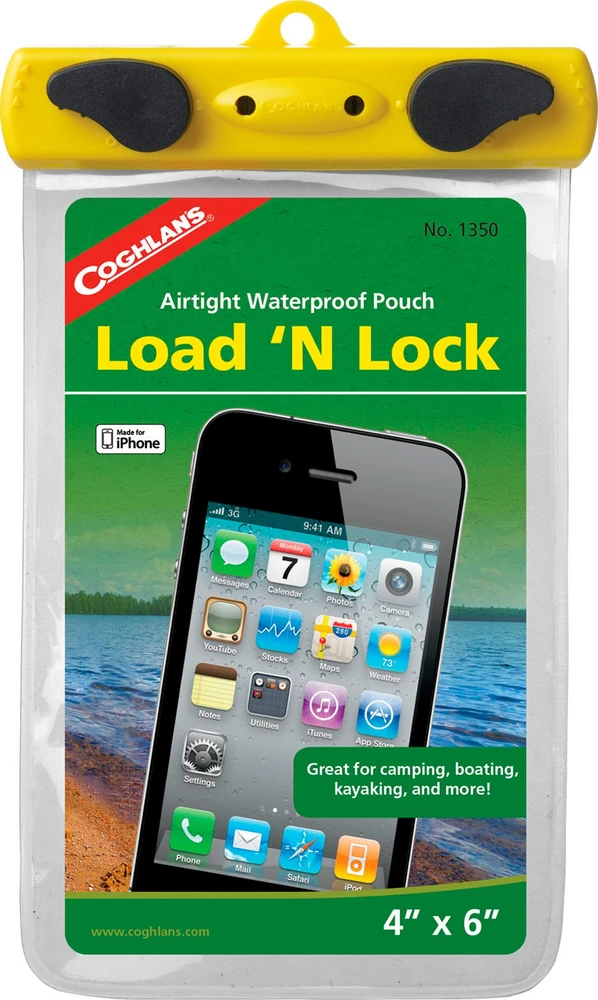 Coghlans Dry Pouch Load 'n Lock' vandeniui atsparus dėklas