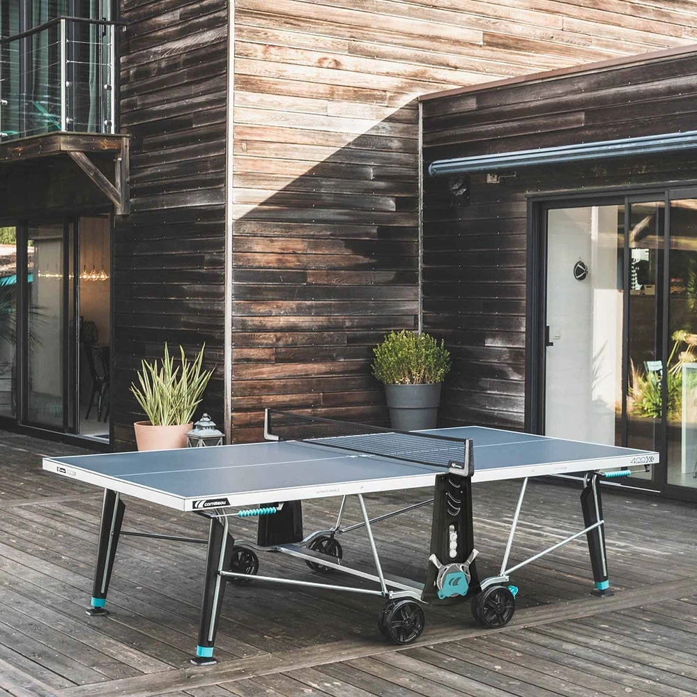 Stalo teniso stalas Cornilleau 400X Outdoor - Pilkas