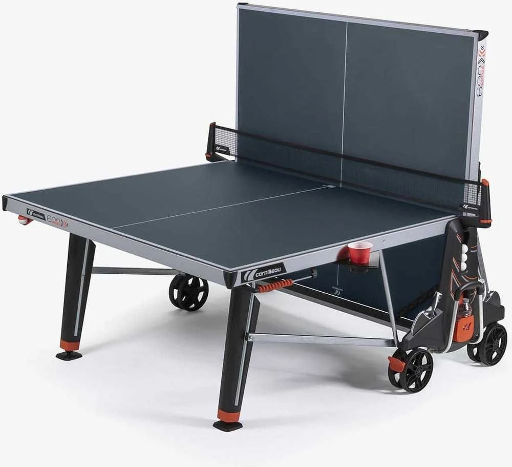 Stalo teniso stalas Cornilleau 600X Outdoor - Juodas