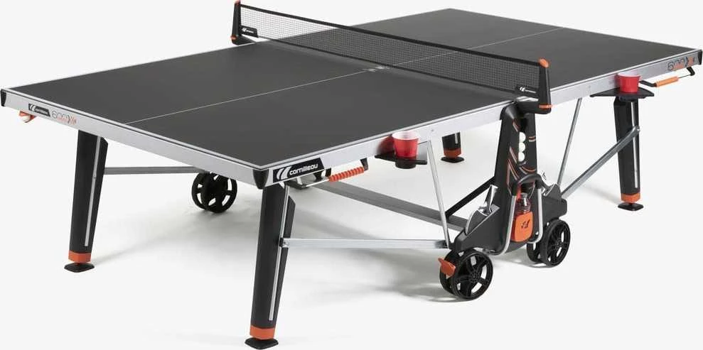 Stalo teniso stalas Cornilleau 600X Outdoor - Juodas