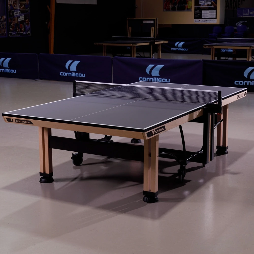 Cornilleau 850-W ITTF stalo teniso stalas, pilkas