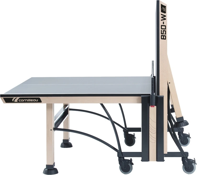 Cornilleau 850-W ITTF stalo teniso stalas, pilkas