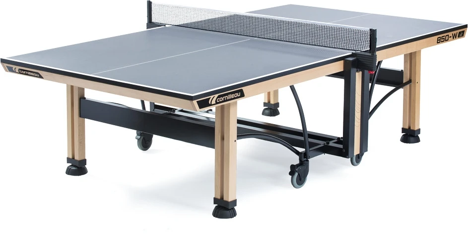 Cornilleau 850-W ITTF stalo teniso stalas, pilkas