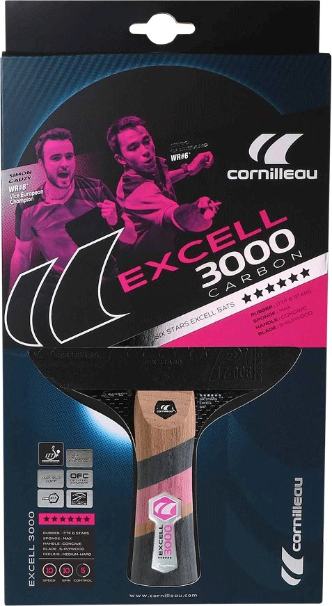 Stalo teniso raketė Cornilleau Excell Carbon 3000 NEW