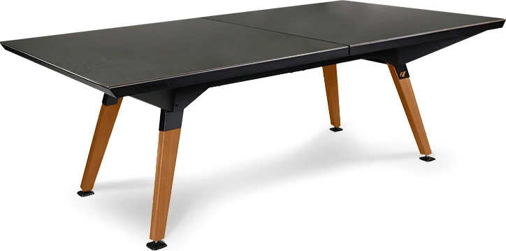 Cornilleau Lauko stalo teniso stalas Play-Style Origin Medium, juodas, su medžiaginiu tinkleliu