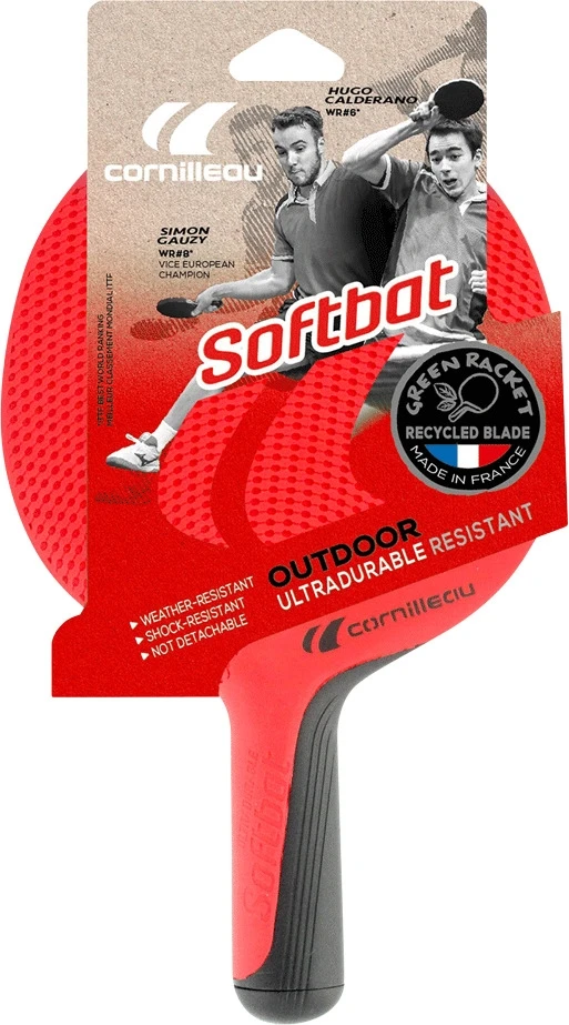 Stalo teniso raketė Cornilleau Softbat - Raudona