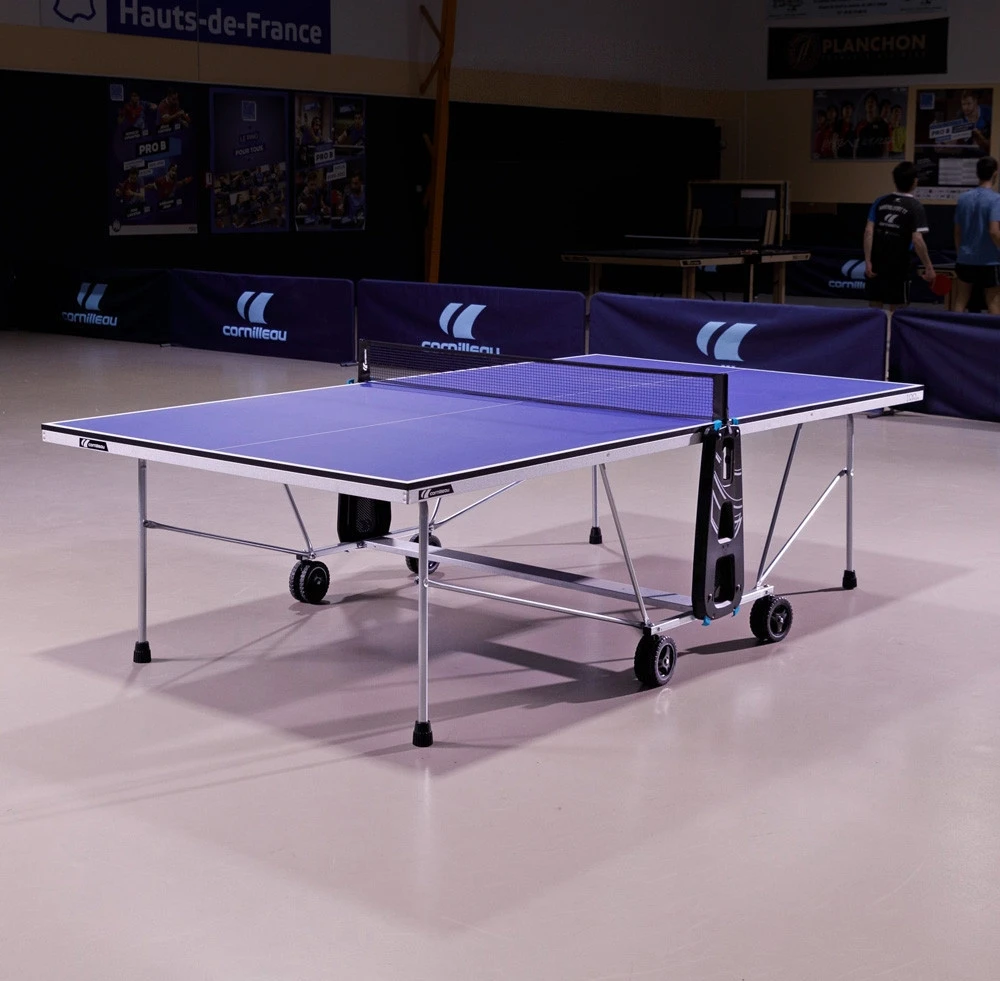 Vidaus stalo teniso stalas Cornilleau SPORT 100 INDOOR - Mėlynas