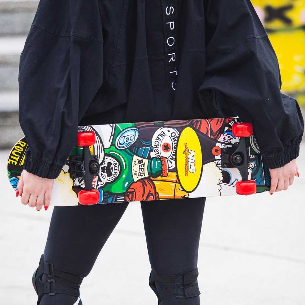 Riedlentė CR3108SA Colour Worms Nils Extreme 78x20cm/ABEC 7