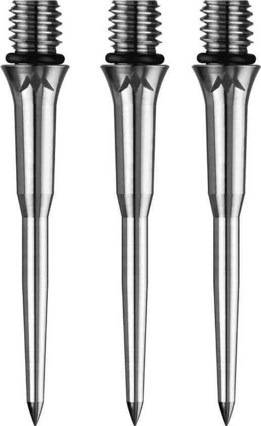 Dart Points Mission Titan Pro Ti Conversion Smooth Sidabrinis 30 mm 3