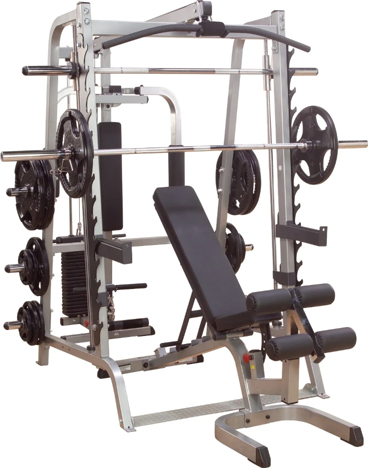 Daugiafunkcis treniruoklis Body-Solid DELUXE GS348QP4 su papildomais svoriais