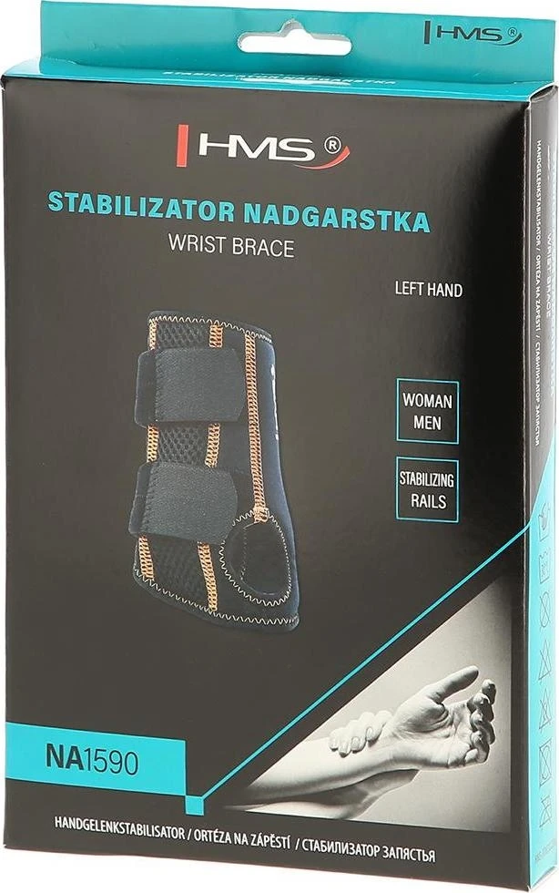 Riešo įtvaras HMS NA1590, dešinei rankai, dydis L/XL