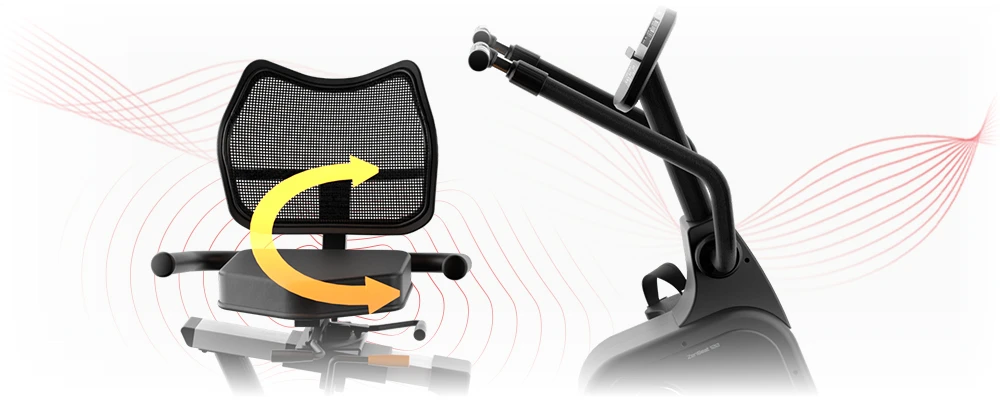 Dviratis inSPORTline ZenSeat 100 aprašymas - Prekės nuotrauka