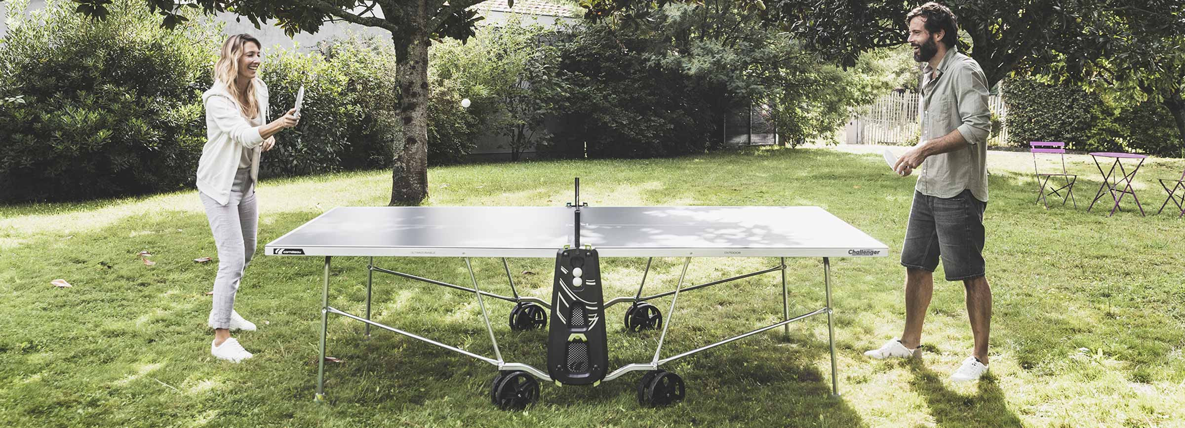 Lauko stalo teniso stalas Cornilleau Challenger 4mm aprašymas - Prekės nuotrauka