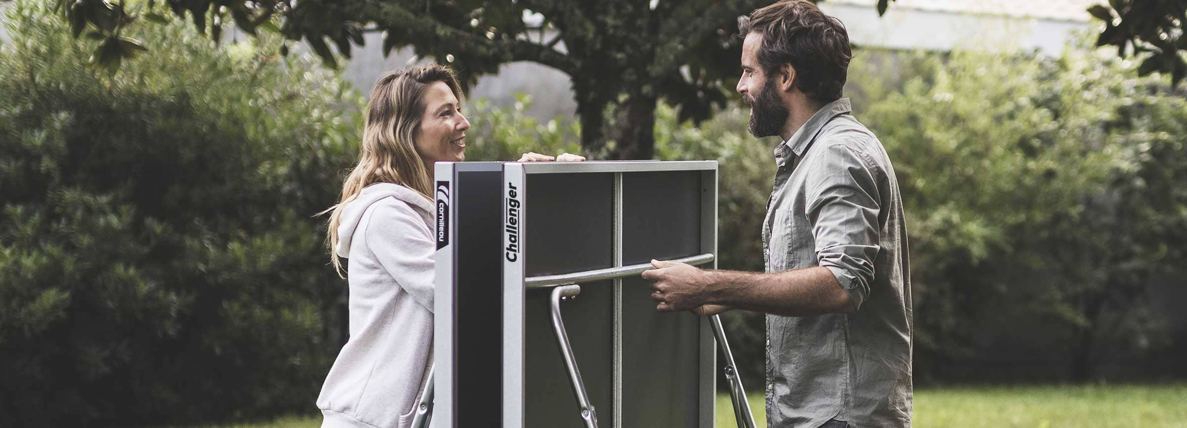 Lauko stalo teniso stalas Cornilleau Challenger 4mm aprašymas - Prekės nuotrauka
