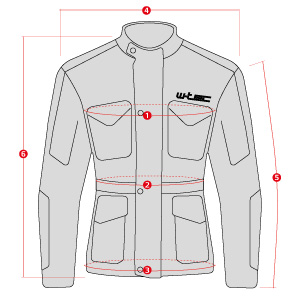 Men’s Motorcycle Jacket W-TEC Xeniaq aprašymas - Prekės nuotrauka