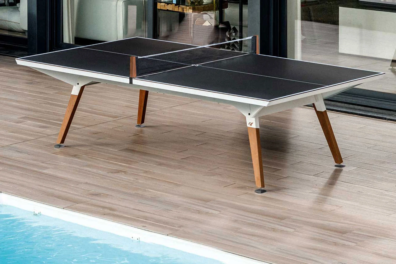 Cornilleau Play-Style Origin Outdoor Table - Baltas aprašymas - Prekės nuotrauka