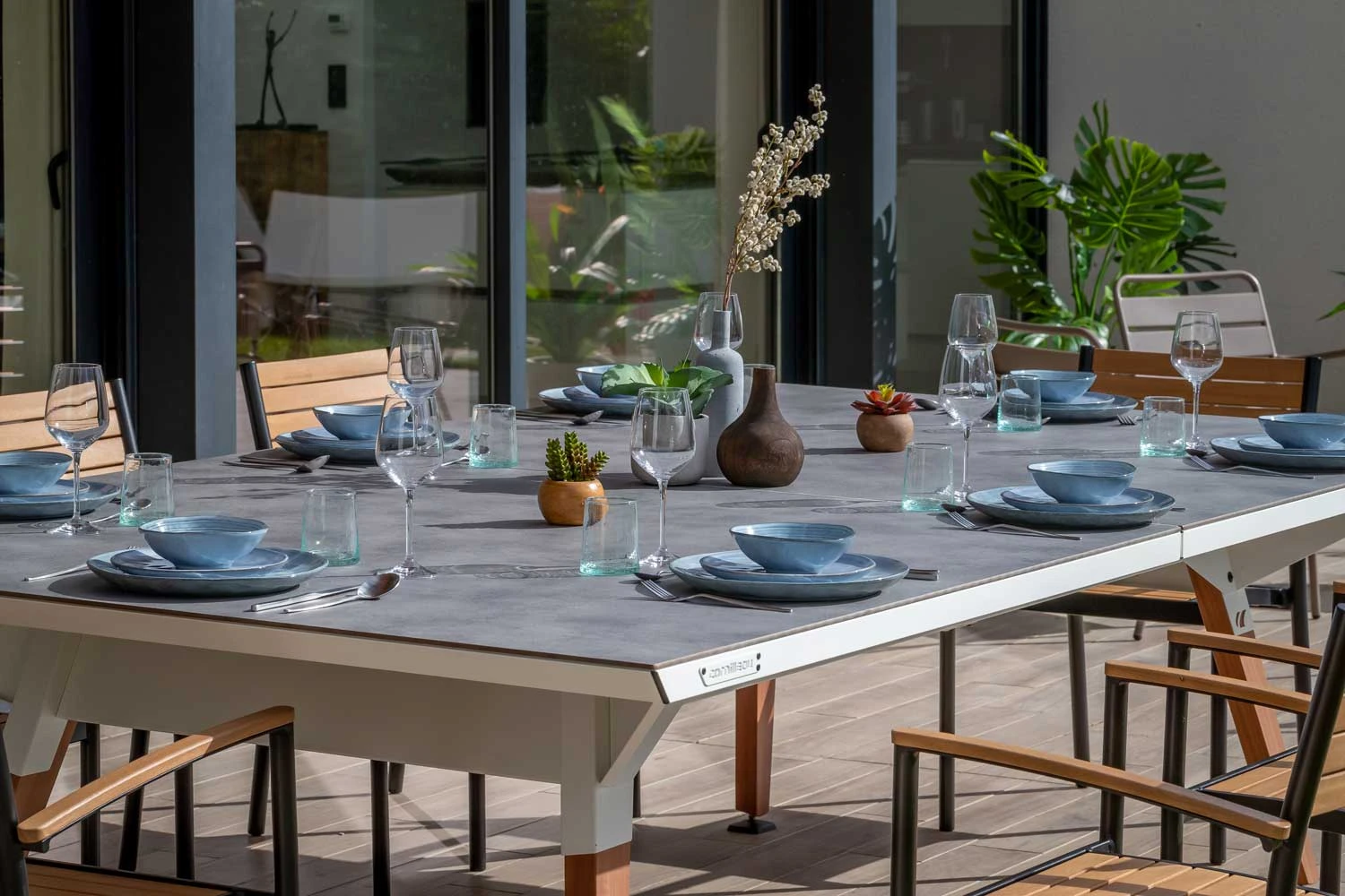 Cornilleau Play-Style Origin Outdoor Table - Baltas aprašymas - Prekės nuotrauka
