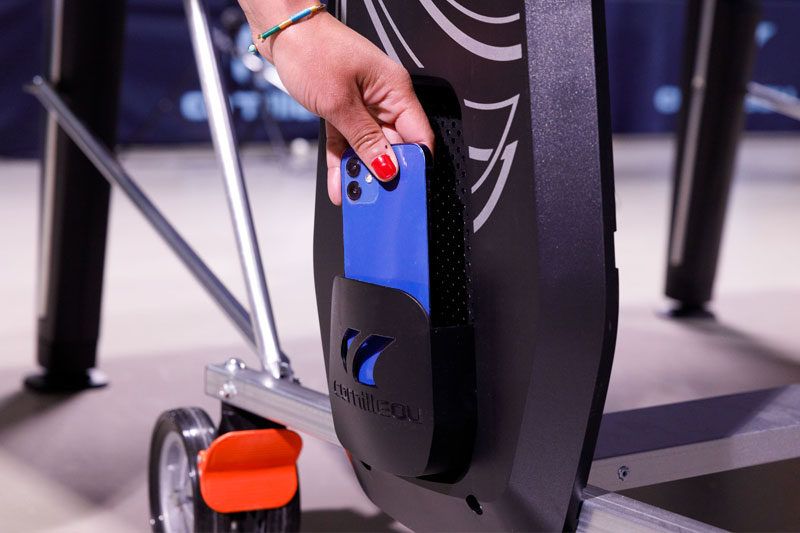 Stalo teniso stalas Cornilleau Sport 500 Indoor, pilkas aprašymas - Prekės nuotrauka