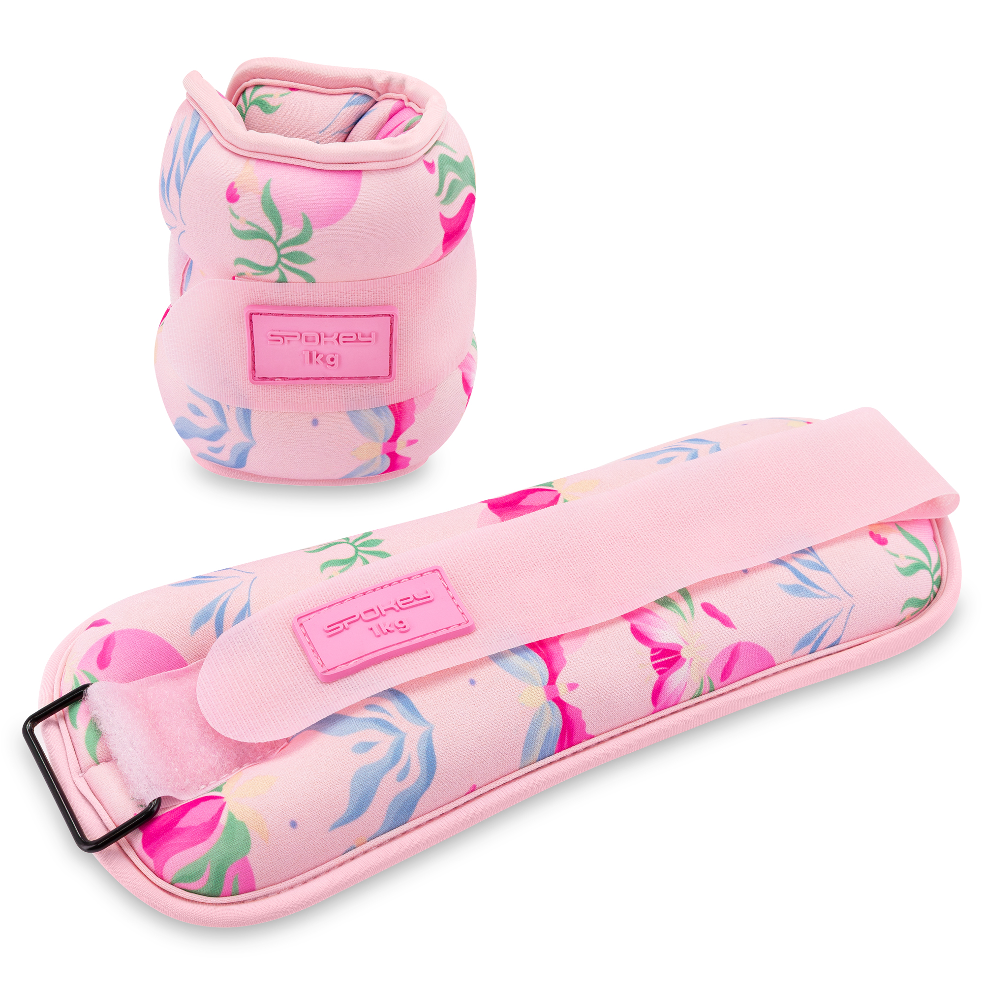 Svoriai riešams ir kulkšnims 2x1 kg Spokey THE BLOOM FORM aprašymas - Prekės nuotrauka