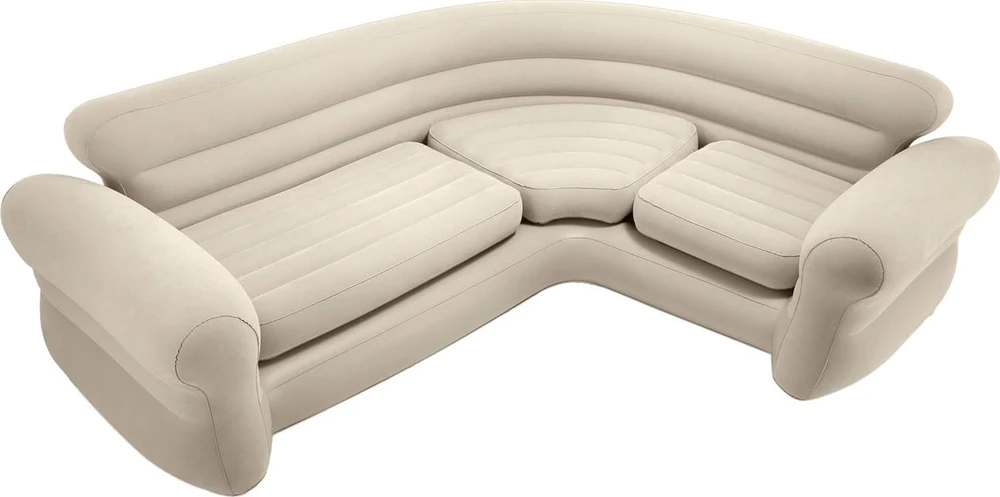 Intex pripučiama kampinė sofa, 257x203x76 cm 68575NP