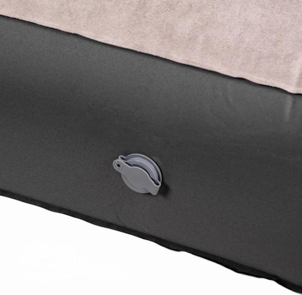 Double Inflatable Mattress inSPORTline Valkon Duo 192x151x22 cm with Built-in Electric Pump