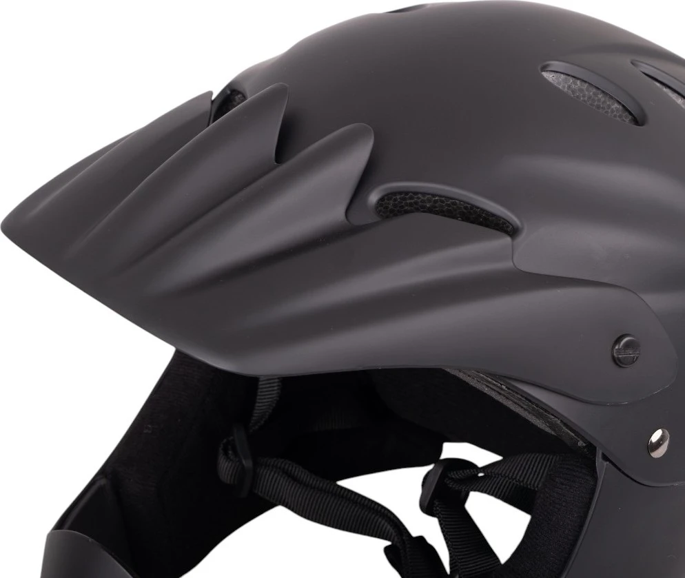 "Downhill" šalmas W-TEC Campanero Matte Juodas
